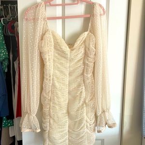 SOLD Ivory fashion nova dress